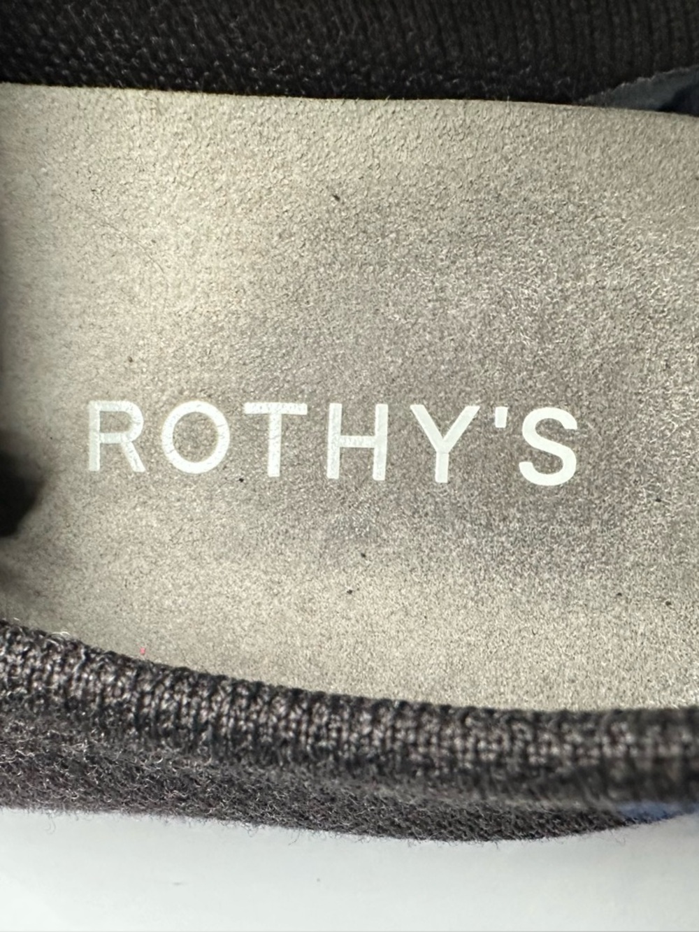 Rothy’s Men’s Vintage Brown Wool Blend Lace Up Casual Sneakers- Size 8.5 - Picture 3 of 11
